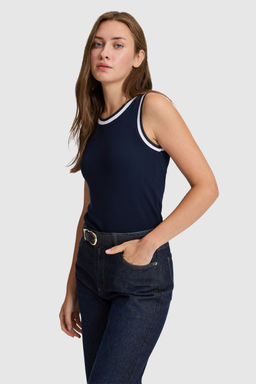 Kad_n Lacivert Bisiklet Yaka Ti__rt - U.s. polo assn фото 3