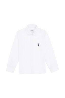 Базовая рубашка с длинным рукавом мальчика Неожиданная скидка в корзине - U.s. polo assn фото 2