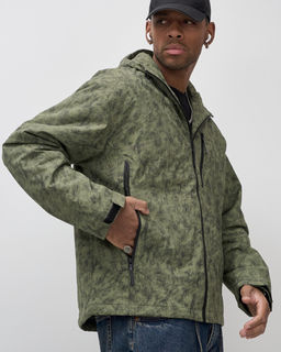 Куртка спортивная MTFORCE мужская весна-осень хаки  фото 8