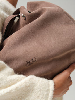 Замшевая сумка Vasilisa DBR 31210 капучино  фото 8