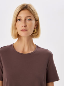 Футболка женская кор.рукав KATHARINA KROSS KK-TK-006VI-1972-4-коричневый фото 2