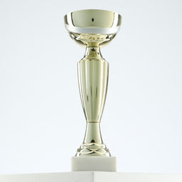 Кубок 106, наградная фигура, золото, подставка камень, 18.8 см
