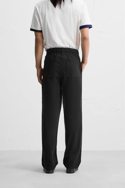 RELAXED FIT JOGGER TROUSERS - Zara фото 3
