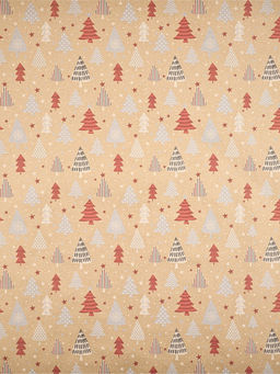 Набор упаковочной бумаги «Новогодняя», 4 листа, 70 × 100 см