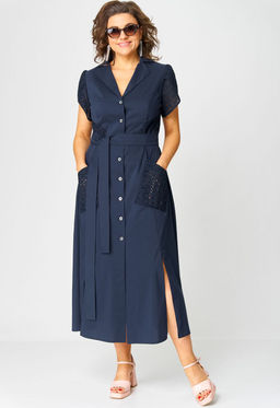 Платье EVA GRANT 7200В темно-синий