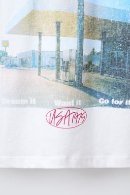 PETROL STATION PRINTED SWEATSHIRT - Zara фото 4