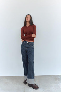 DRAPED TOP - Zara фото 2