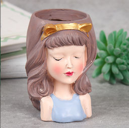 Кашпо 8,5х6х12 см Девушки / WN39-2 /уп 12/96/717535 - Галеонтрейд фото 2