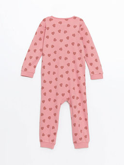 Bisiklet Yaka Bask?l? K?z Bebek Tulum - Waikiki фото 3