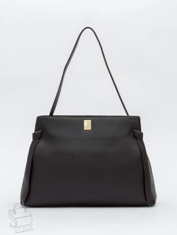 Сумка женская кожаная 1026-1MP coffee Polina&Eiterou