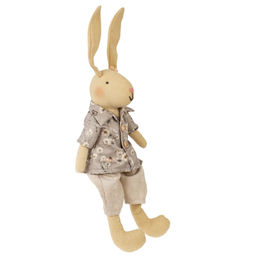 Игрушка набивная "Заяц", L9 W7 H27,5/16 см