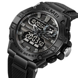 Часы наручные Skmei мужские электронные спортивные 2221black