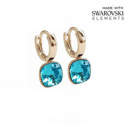 Серьги с кристаллами Swarovski