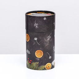 Коробка Мандарины завальцованная без окна 8 х 14,5 см