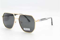 Солнцезащитные очки WILIBOLO (Polarized) 8014 59-16-142 С2 зол/серая линза