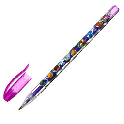 Набор гелевых ручек, 10 цветов, металлик, корпус с рисунком, в блистере на кнопке - Calligrata фото 3