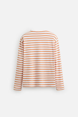 STRIPED JACQUARD T-SHIRT - Zara фото 8
