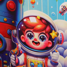 Пакет подарочный "Другая планета" 31*42*12 см