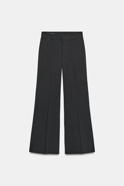 LOW-RISE PINSTRIPE TROUSERS - Zara фото 7