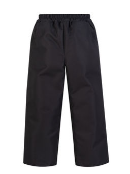 Брюки на поясе демисезонные черные