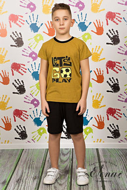 Костюм М22210Па Горчичный