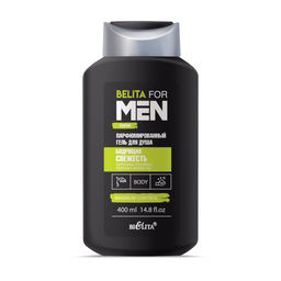 Belita For Men Гель для душа Парфюмированный "Бодрящая свежесть" 400мл