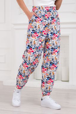 Брюки женские из футера Забава цветная палитра - Амадэль фото 7