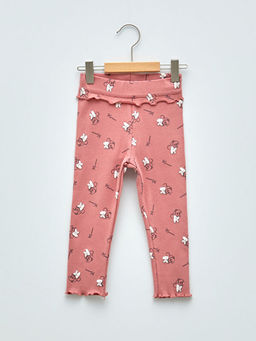 Beli Lastikli Minnie Mouse Bask?l? K?z Bebek Tayt