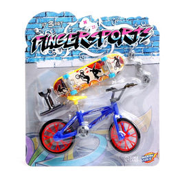 Набор пальчиковый скейтборд и велосипед, МИКС - Woow toys фото 11