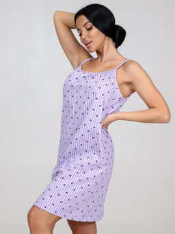 IV-CAPRIZ Алиссум - сорочка лиловый полоска