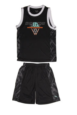 Игровой баскетбольный костюм Черный