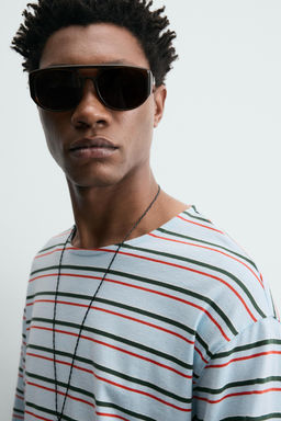 CAMISETA JACQUARD RAYAS / rayas