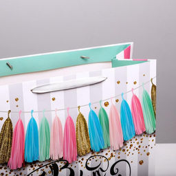 Пакет ламинированный В этот чудесный день, XL 49 40 19 см - Дарите счастье фото 3