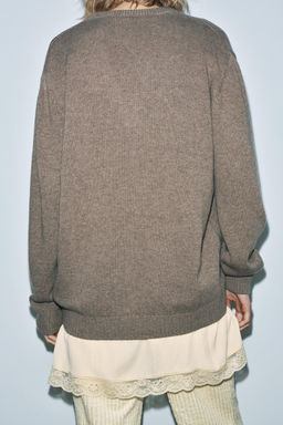 WOOL BLEND JUMPER - Zara фото 3