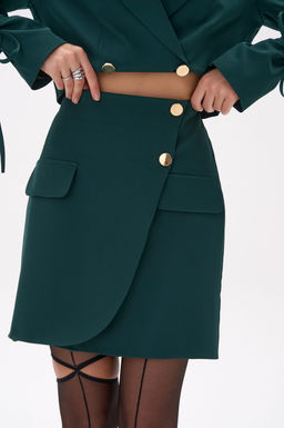 Юбка Бонни (изумрудный) - Эльза фото 2