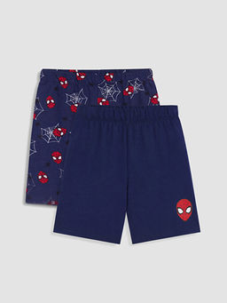 Spider-Man Bask?l? Erkek ?ocuk Pijama Alt 2li