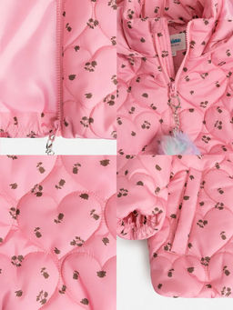 ACOOLA / Куртка детская для девочек Cesare розовый  фото 7