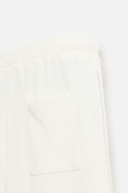 VERTICAL TEXTURED JOGGERS - Zara фото 18