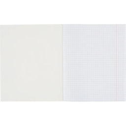 Тетрадь общая А5 48л Avocat син. ,клет,скреп, ВД-лак