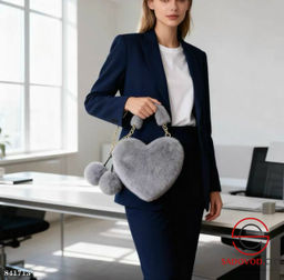 Сумка женская плюшевая