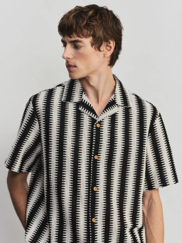 Рубашка из фактурного хлопка ZR2605043005-50 / Zarina