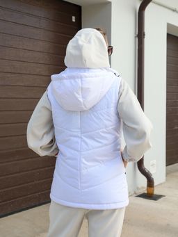 Женская Жилетка Г250 белый от Спортсоло