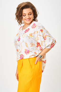 Костюм ANDINA CITY 9071-25 белый/желтый  фото 8