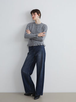 Bisiklet Yaka Kad?n Triko H?rka