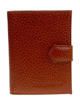 Кошелек-органайзер из натуральной кожи, цвет коричневый