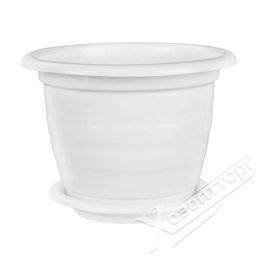 Цена за 2 шт. Горшок цв."Виола" 5л. с под. М1343 белый