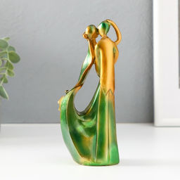 Фигурка полистоун Молодожёны. Поцелуй в танце, 16.5 см