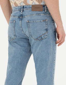 A__k Mavi Tapered Fit Jean Pantolon