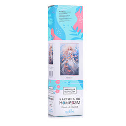 Картина по номерам Панно 30х50см. Нимфа вселенной.
