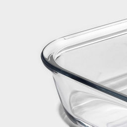 Форма для запекания Доляна Лазанья, 1.6 л, 24.7225.2 см, квадратная, жаропрочное стекло, прозрачная  фото 4